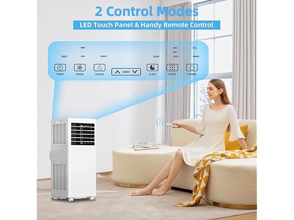 Garvee 8000 BTU Quiet Portable AC