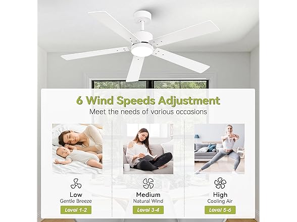 52 Inch Modern Cooling Fan
