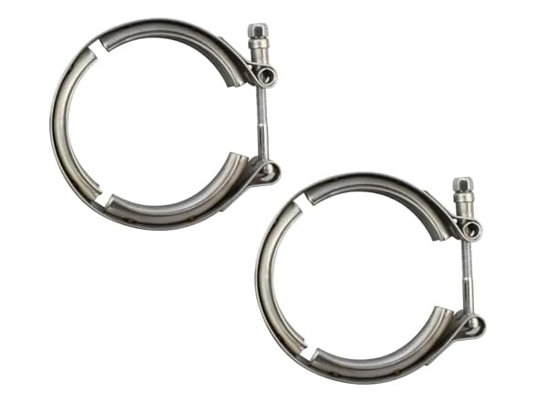 3" V Band Clamp SS w/Flange Male/Female
