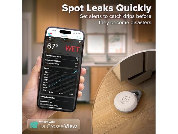 Leak Geek Spot Detection Wi-Fi Alert System