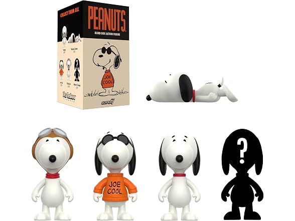 Super7 Peanuts So Many Snoopies Blind Box Flat