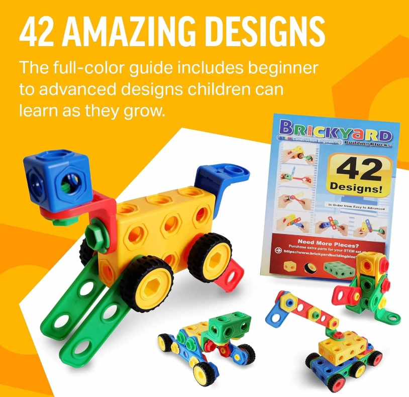 163 Piece Brickyard Building Blocks - Gallery 6