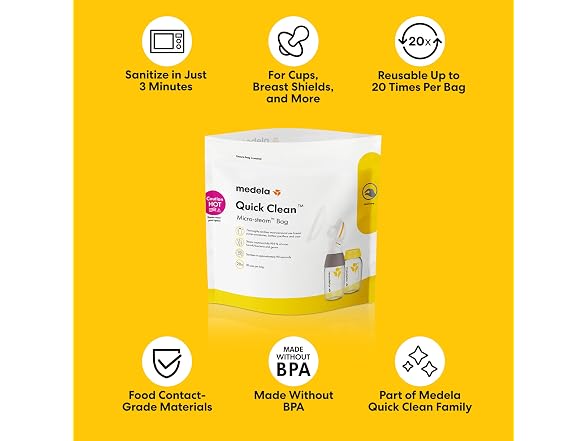Medela Quick Clean Bags