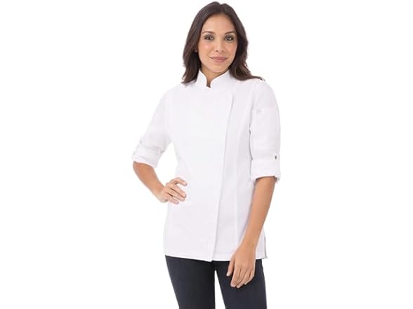 Chef Works Women's Hartford Coat, (XL)