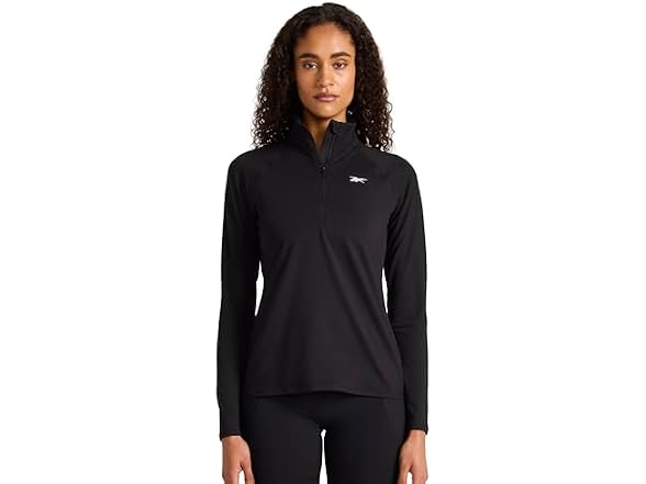 Reebok Women (XS) ID Train Peached Quarter-Zip