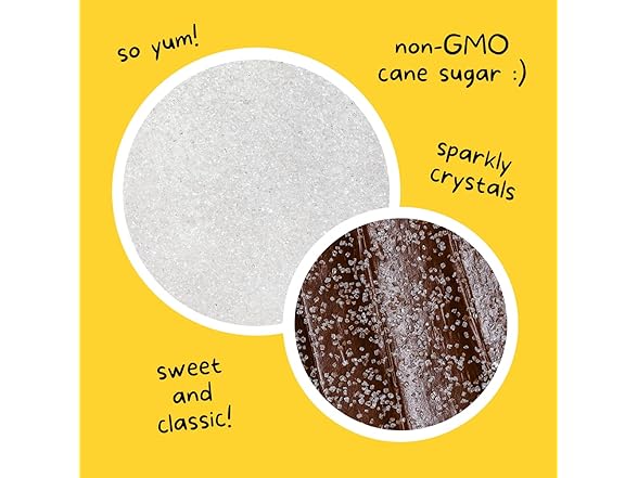 Supernatural Twinkles White Sanding Sugar 3 oz