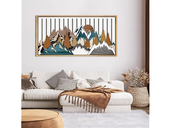 IARTTOP Large Wood Wall Art