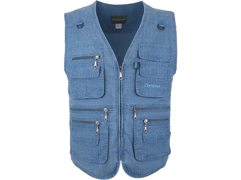 Poplin Outdoors Multi-Pockets Vest