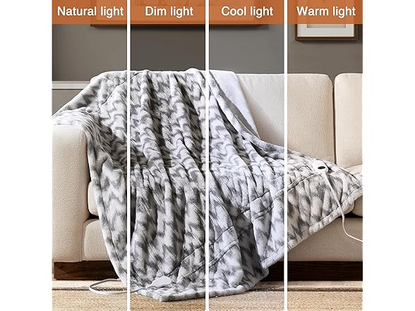 Beautyrest Long Brushed Heated Blanket