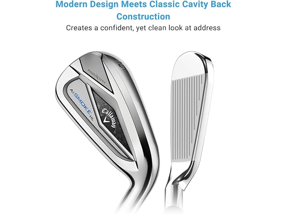 Callaway Golf Paradym AI Smoke HL Iron Set (Left Hand, 4-PW, Graphite, Light)