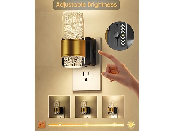 (2 Pack) BAALTTO Night Lights