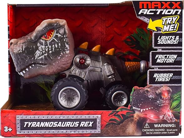 Maxx Action Dyborg Vehicles - Small Dinosaur Cars