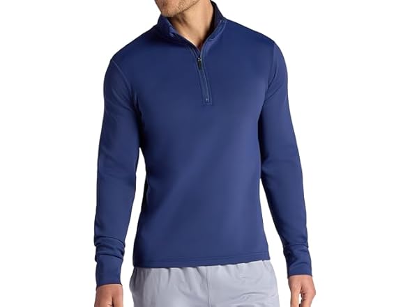 Gaiam Men Medium Men’s Quarter-Zip Duck Green