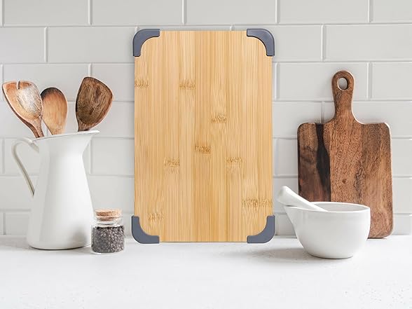COOK WITH COLOR Non-Slip Cutting Board Set