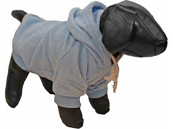 Pet Life ® French Terry Soft Dog Hoodie