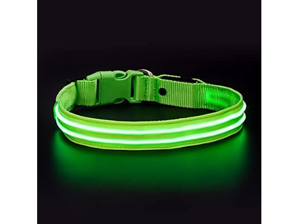 Geekman LED Dog Collar, Rechargeable