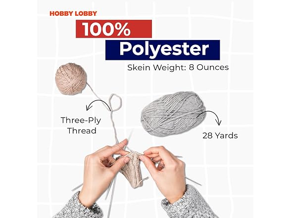 Hobby Lobby Yarn Bee Eternal Bliss Yarn, 26