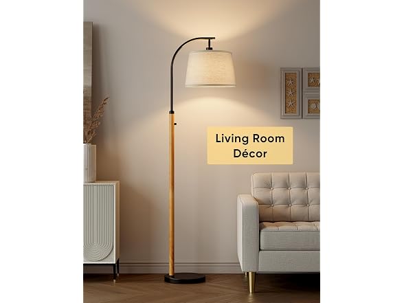 PARTPHONER Dimmable Floor Lamp Natural