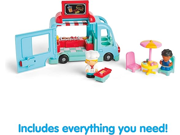 Kidoozie Cruisin Cuisine Playset, Food Truck