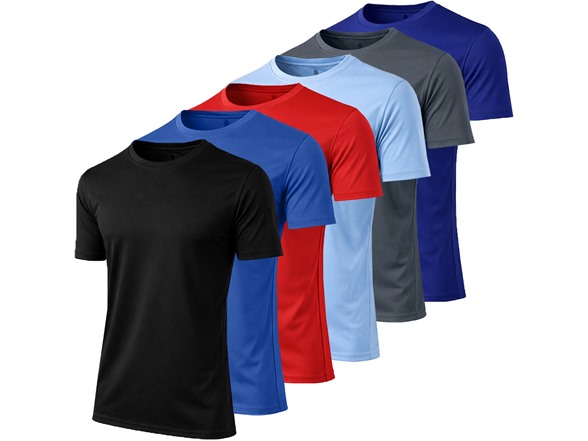 Black - Medium Blue - Red - Light Blue - Charcoal - Navy