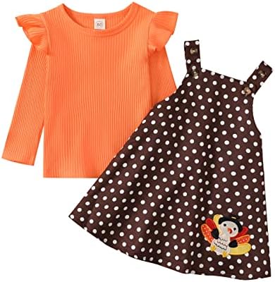 Toddler Girl Thanksgiving Outfit Set