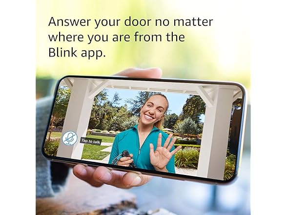Blink BLINKDRBELL-BLK Blink Video Doorbell