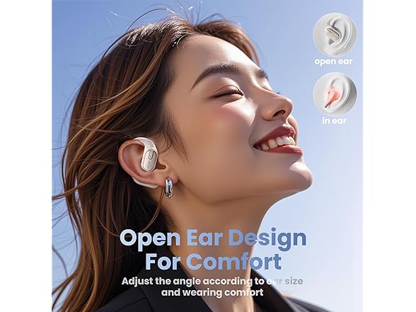 vnilrgle Over Ear Earbuds with Ergonomic Earhook