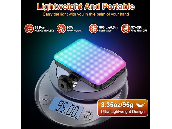 Hagibis RGB Video Light