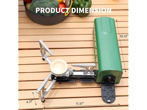 RENJJPBO Camping Gas Stove Portable