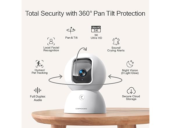 CINMOORE Indoor Security Camera