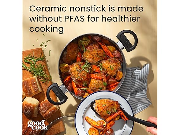 GoodCook Everyday Round Dutch Oven with Lid