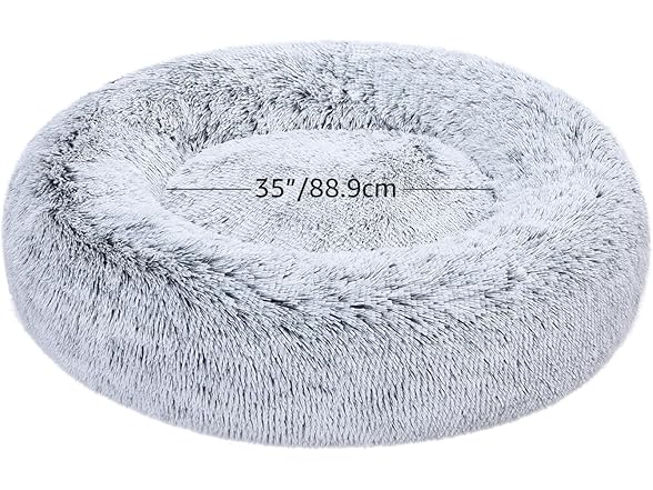 AmazonBasics Donut Pet Bolster Bed for Dog