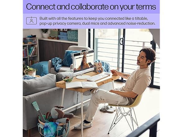 HP 23.8" All-in-One Desktop PC 24-cr0190