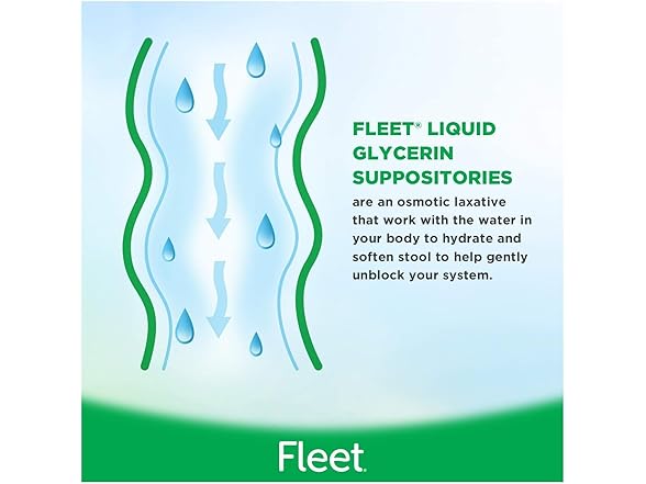 Fleet Glycerin Suppositories 4ct