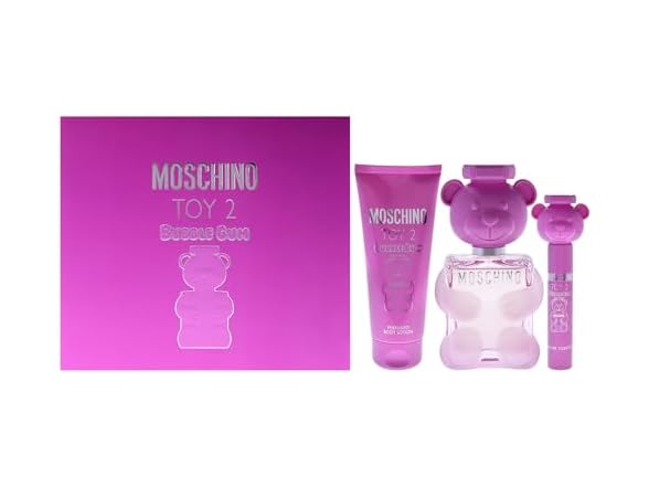 Moschino Toy 2 Bubble Gum by Moschino for Women - 3 Pc Gift Set