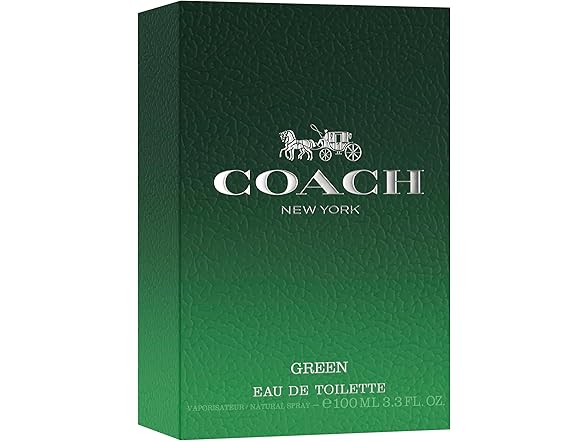 Coach Green 3.3 OZ EDT Spray for Men