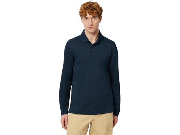 Amazon Essentials Men Slim Long Sleeve Quick Shirt
