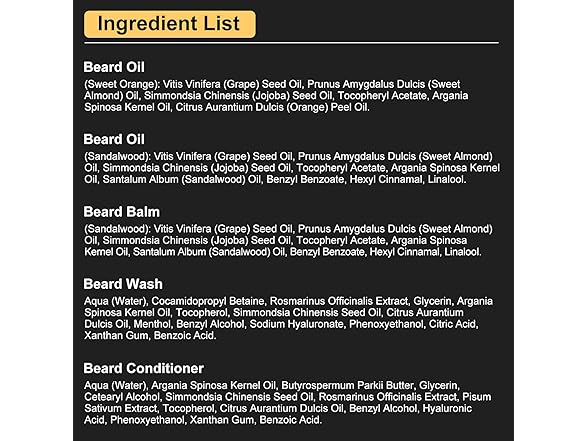 XIKEZAN beard kit for men