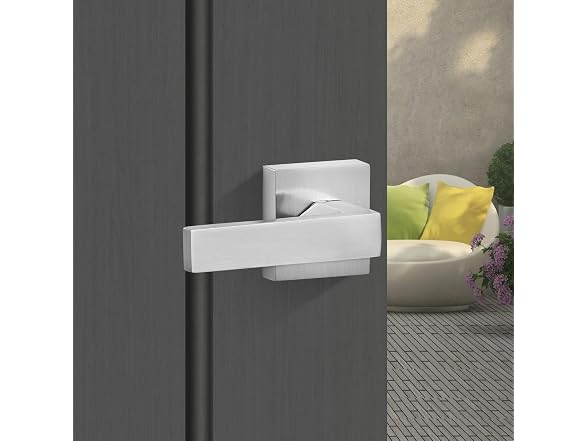 VEVOR Front Door Handle, Satin Nickel