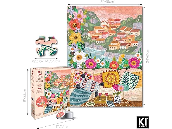 PLAYVIEW KI Puzzles 500-Piece Jigsaw Puzzle