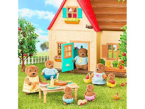 Li'l Woodzeez Animal Figurines Toy Dogs