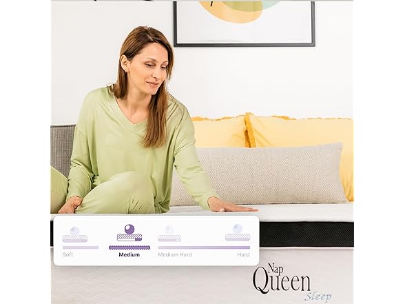 NapQueen 8 Inch Maxima Hybrid Mattress