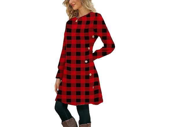 Kikibell Long Sleeve Knit Dress