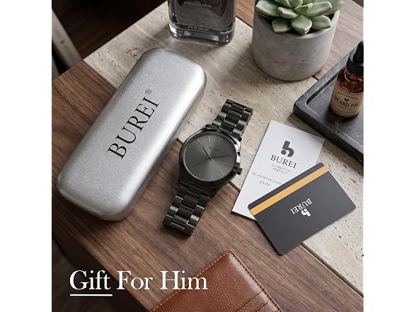Men's Wrist Watch, Analog Stainless