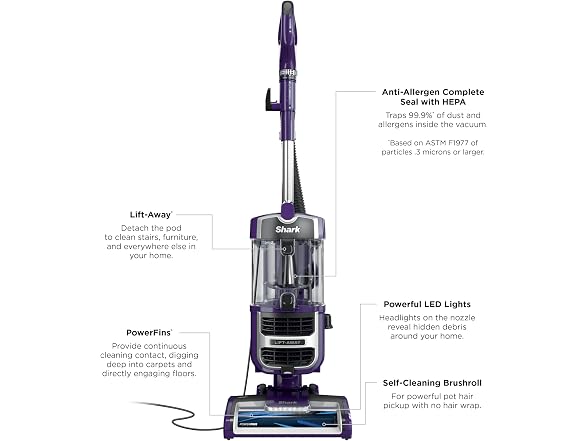 Shark Lift-Away Upright Vacuum