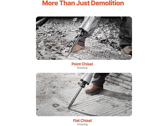 Demolition Jack Hammer, 2200W 1400 BPM Jack
