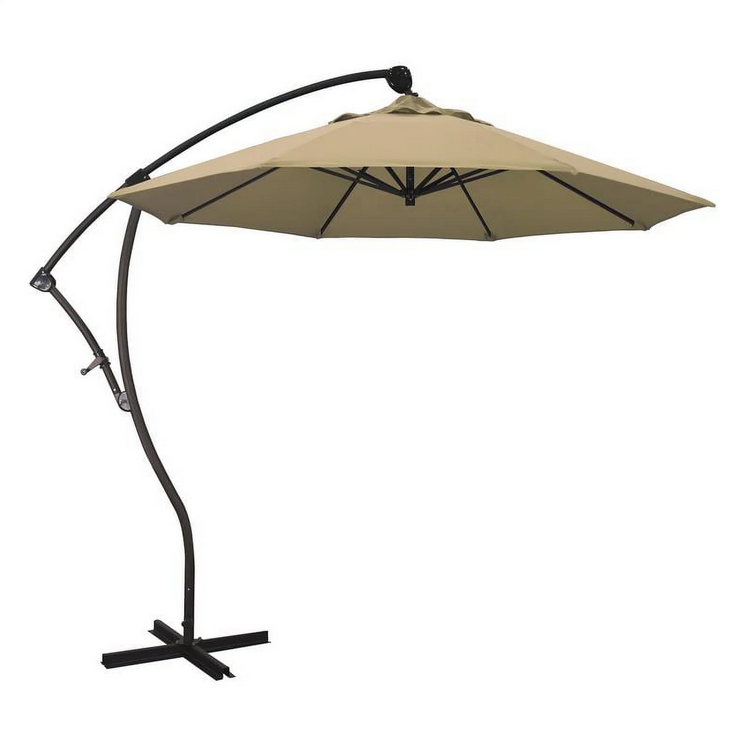 CA 9' Rd Cantilever Umbrella, Solution Dyed Olefin - Gallery 12