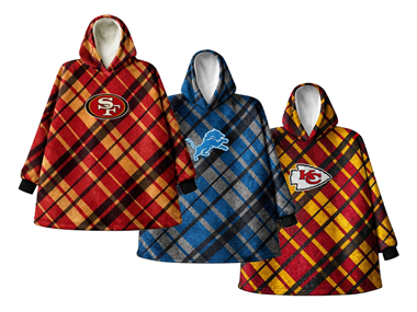 $29.99, Was $69.99, 57% Off! NFL Team Cozy Sherpa Hoodie | Your Team Choice dealfomo