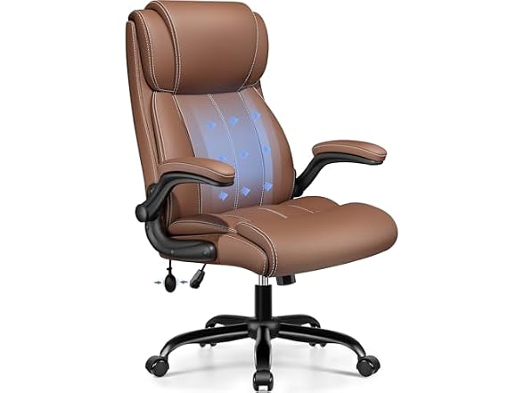 BESTFAIR W0893 Office Chair 001 Brown (Open Box)