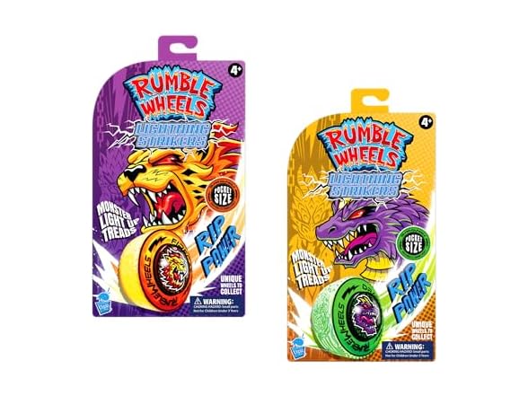Rumble Wheels Lightning Strikers 2-PK